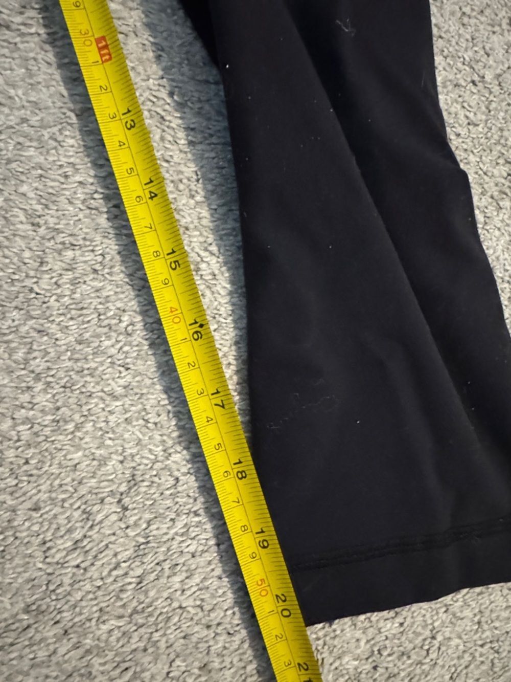 lululemon athletica  Black High-Waist Capri Leggings - Picture 2 of 7